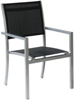 Moon dining fauteuil platinum