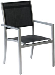 Moon dining fauteuil platinum