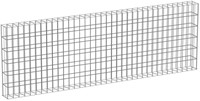 Muurkorf, afm. 180 x 60 x 12 cm, verzinkt staal,  maas 3 x 3 cm