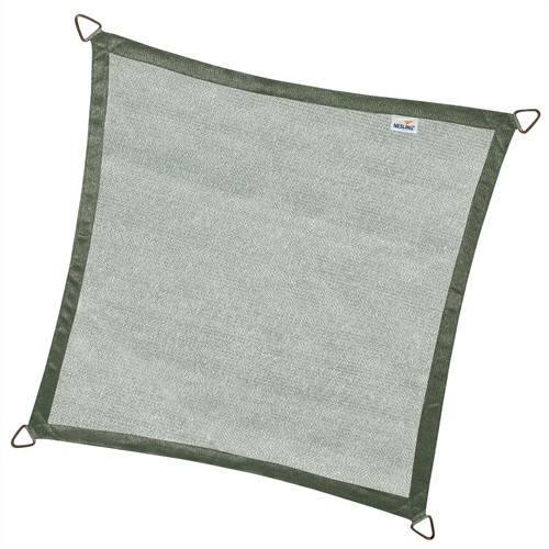 Nesling/Platinum Sun&Shade Coolfit schaduwdoek, rechthoek, afmeting 3 x 4 m olijfgroen