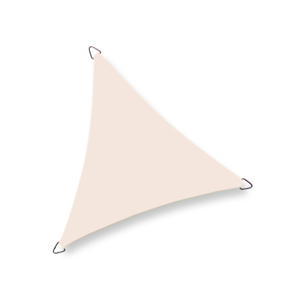 Nesling Dreamsail schaduwdoek, driehoek, afmeting 5 x 5 x 5 m, creme