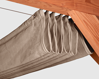 Coolfit harmonica schaduwdoek