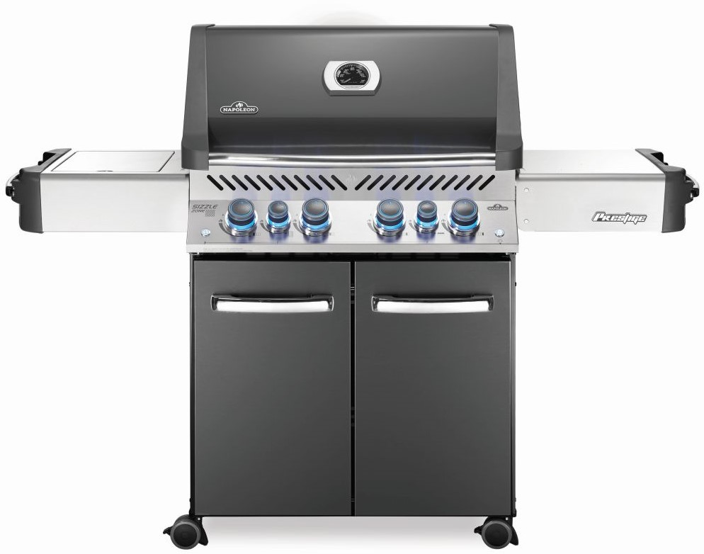 Napoleon Prestige 500 gasbarbecue inclusief draaispit, rvs Napoleon Prestige 500 gasbarbecue inclusief draaispit, rvs