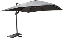 Sens-Line zweefparasol Barbados, afm. 3 x 3 m, antraciet