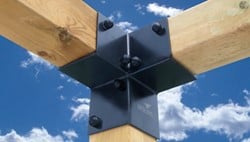 Pergola kit, hoekelement (2 stuks), breedte 8,5 cm