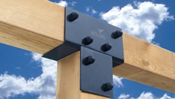 Pergola kit, verlengingelement (2 st), breedte 8,5 cm