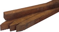 Robinia (piket-)paaltje - ruw - afm. 2,7 x 3,0 cm - b-keus - lengte 100 cm