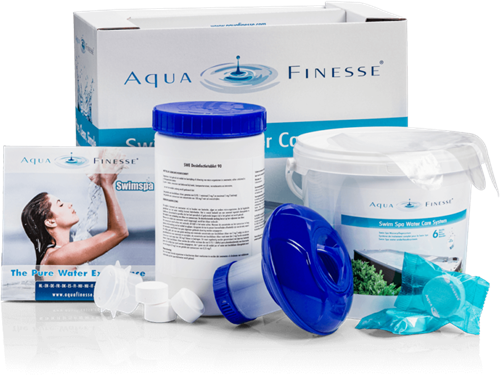 AquaFinesse chloorarm onderhoudspakket voor swim spa's-2