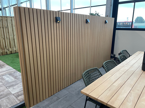 WEO 60 Gevelbekleding composiet - Cedar, wb 140 mm, brandklasse D - 290 cm-3