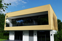 WEO 60 cedar modern gebouw