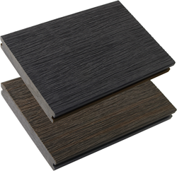 Fiberdeck composiet vlonderplanken Vintage Graphite / Wenge - 13.8 cm - 400 cm