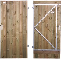 Tuindeur - dicht - enkelzijdig bekleed - 110 cm breed