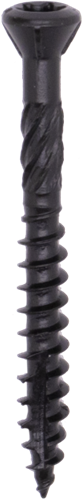 Woodies Ultimate shield outdoor blackline potdekselschroef, afm. 3.5x40/24, RVS 410, zwart, doos 200 st.
