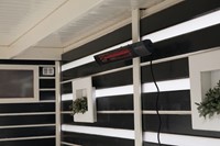 RD-DARK-25 elektrische heater