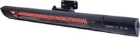 Sunred elektrische terrasheater dark wall black 1500W, wandmodel-3