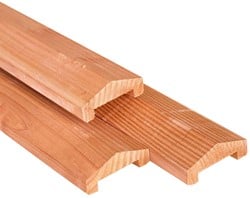 RedGood Afdekkap - afm. 3,6 x 8,5 cm - lengte 180 cm