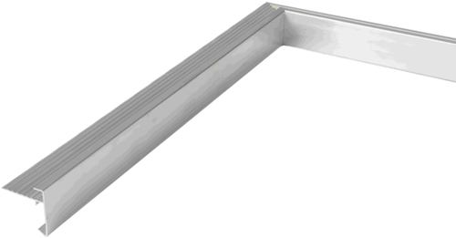 Standaard binnenhoek 45 x 45 mm - 400 x 400 mm, aluminium