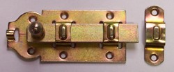 Rolschuif, vlak, lengte 100 mm, gegalvaniseerd