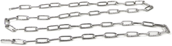 Ketting, schalm 4 mm, lengte 2 m, RVS, voor bevestiging Nesling/Platinum Sun&Shade schaduwdoek