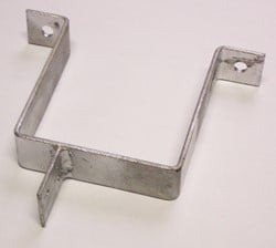 RWA beugel met lip, afm. 120 x110 mm, verzinkt