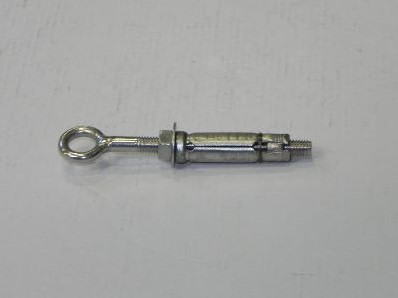 Keilhuls M8 met schroefoog, RVS, voor ophangen schaduwdoek-2