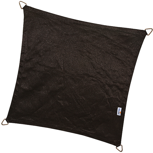 Nesling/Platinum Sun&Shade Coolfit schaduwdoek, vierkant, afmeting 3,6 x 3,6 m, zwart