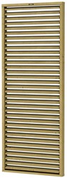 Hillhout Shutterscherm Excellent, afm. 90 x 224 x 8 cm - wit gespoten vuren