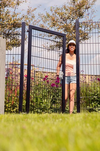 Hillfence metalen enkele poort, Premium-line-2