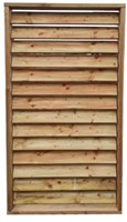 Shutter framewerk, 2 stuks  - 96 cm - rvs, rvs kleur-3