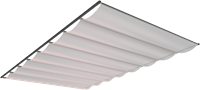 Luxxout Solem harmonica zonwering, OP MAAT - TibellyXL Taupe (T366XL) - t/m 100 cm - 451 - 500 cm