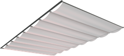 Luxxout Solem harmonica zonwering, OP MAAT - TibellyXL Zand pique (T282XL) - 301 - 350 cm - 101 - 150 cm