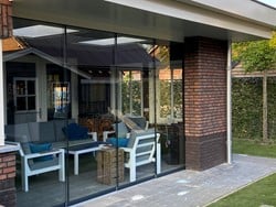 Basic glazen schuifwand - per paneel