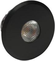LED-set Salsa inbouwspots zwart - Set van 6