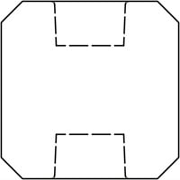 Betowood tussenpaal, afm. 11,5 x 11,5 x 277 cm, antraciet-2