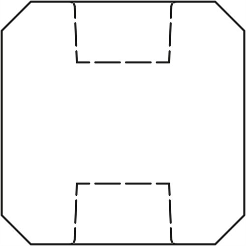 Betowood tussenpaal, afm. 11,5 x 11,5 x 277 cm, antraciet-2