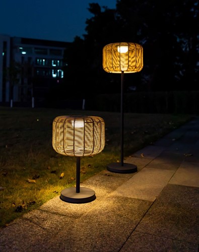 Solar tuinlamp Valerie, oplaadbaar via zon of USB-kabel-2