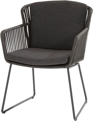 4 Seasons Outdoor Vitali dining chair, antraciet, showmodel