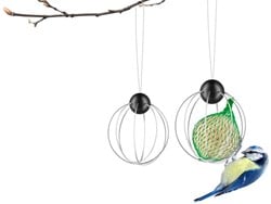 Eva Solo vogelvoederbol voor vetbol, diam. 8 cm, rvs, set 2 stuks