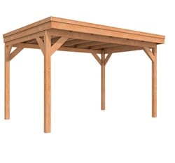 Douglasvision  DHZ buitenverblijf 400 x 300 cm, onbehandeld (blank) douglas