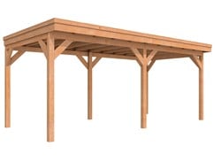 Douglasvision  DHZ buitenverblijf 600 x 300 cm, onbehandeld (blank) douglas