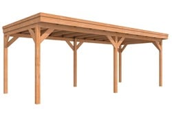 Douglasvision  DHZ buitenverblijf 600 x 300 cm, onbehandeld (blank) douglas