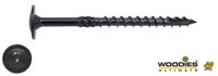 Woodies Ultimate shield outdoor blackline tellerkopschroef T40, afm.  8,0x80/50 - per stuk