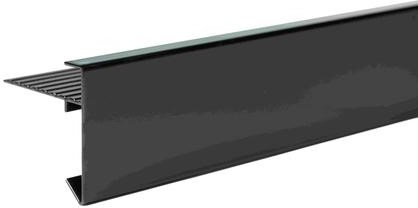 Daktrim zwart - t/m 685 x 350 cm, recht-2
