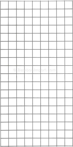 Gaaspaneel - Zwart geplastificeerd - maas 10x10 cm - afm. 90 x 180 cm-2
